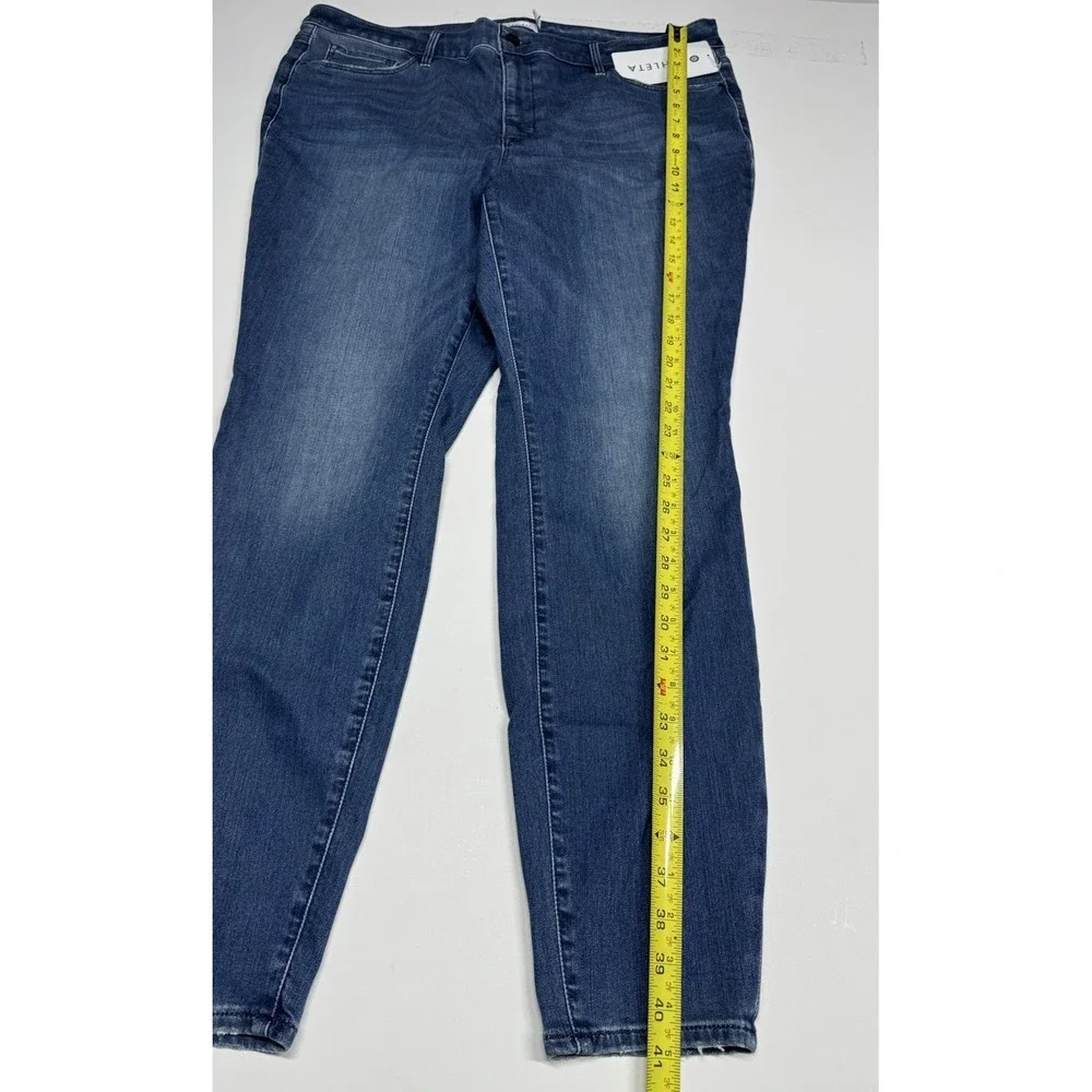 Athleta Sculptek Ultra Skinny Jean-True Blue-Plus Size 20X NWT